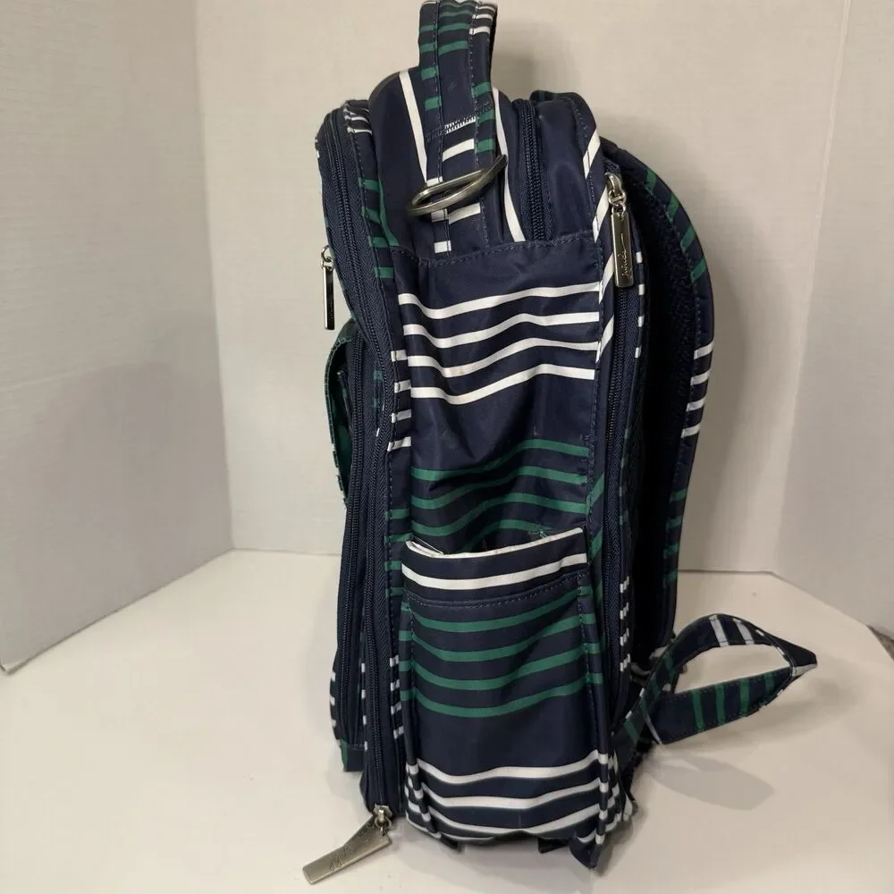 JuJuBe Be Right Back BRB Backpack Diaper Bag Providence Coastal EUC